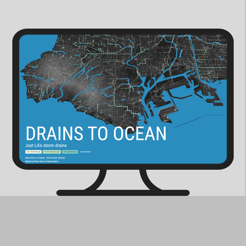Drains to Ocean